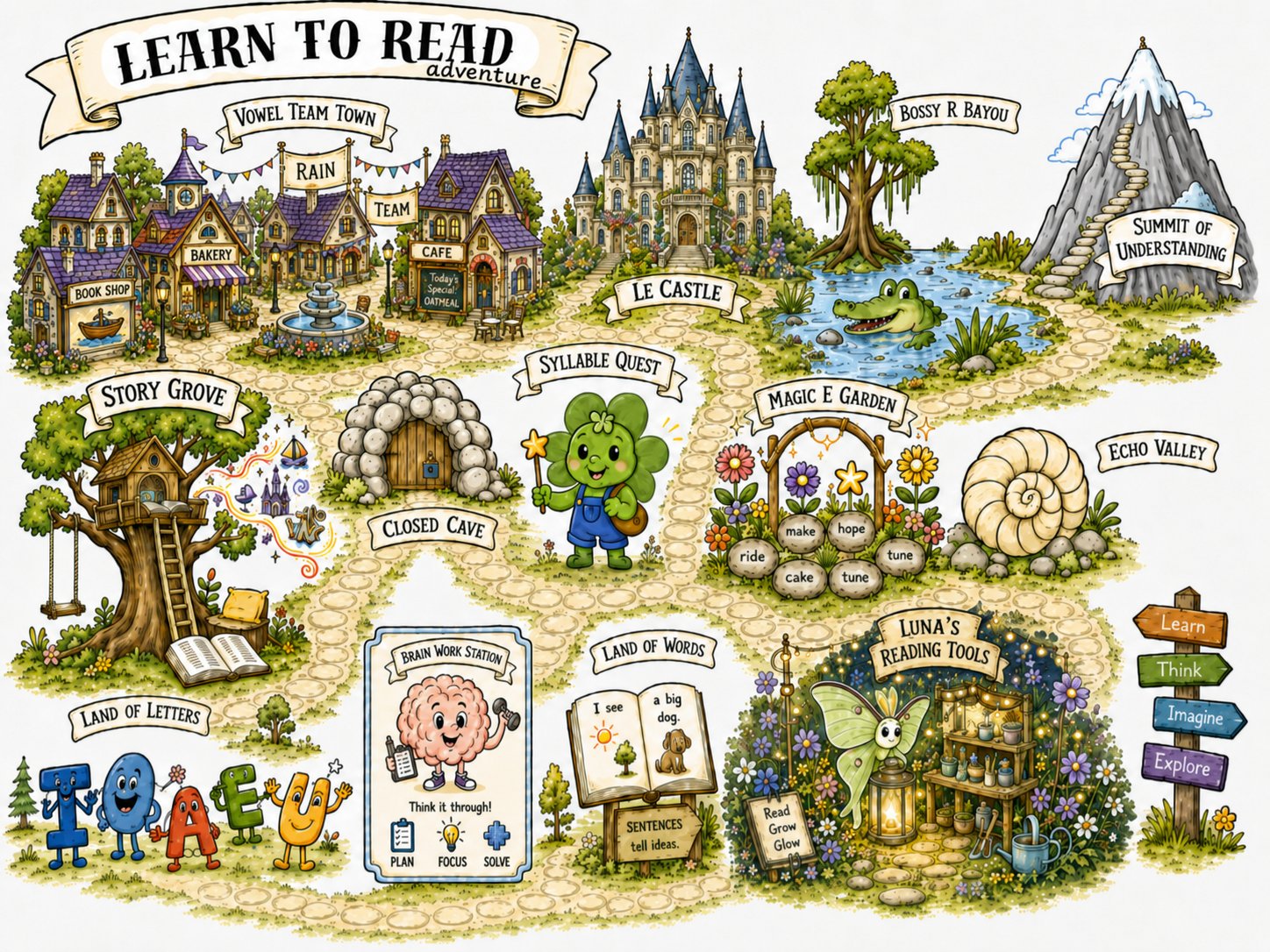 Reading World Map