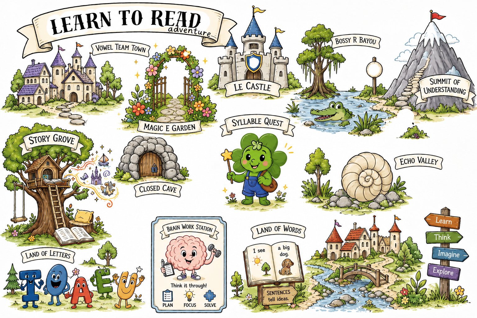 The Reading World Map
